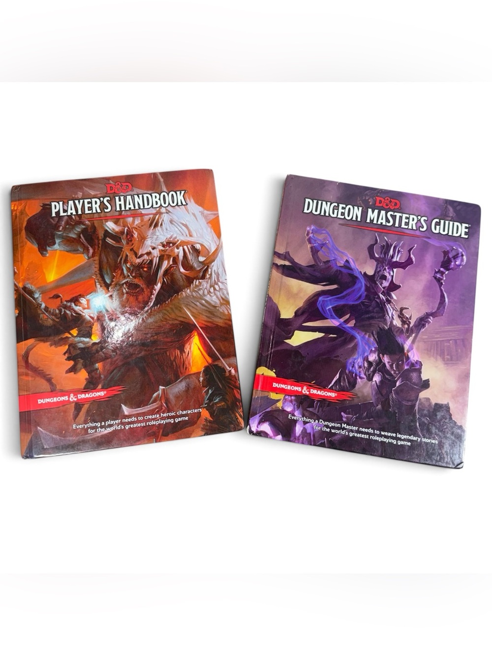 Dungeons And Dragons Lot Of 2 5th Edition Core Books